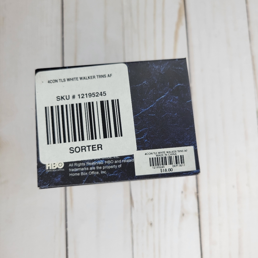 Game of Thrones White Walker Action Figure 2019 Exclusive New in Box - Picture 5 of 7
